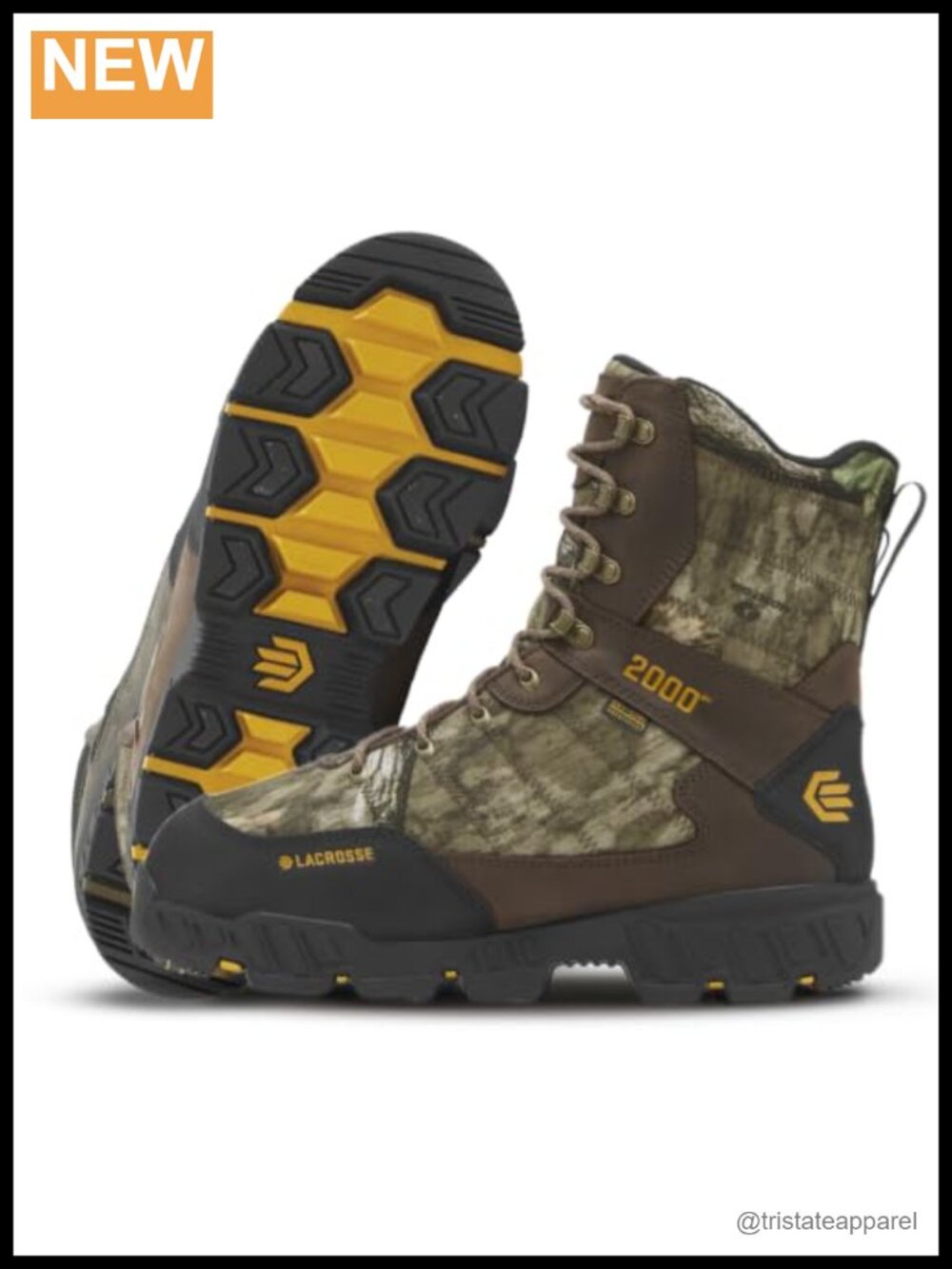 LaCrosse Cold Snap 9" Hunting Boots 2000G Thinsulate Waterproof